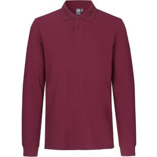 ID 0544 Langærmet poloshirt stretch Sort XS