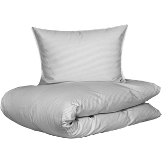 Borås Cotton Cille sengetøj 140x220/60x63 cm mørkegrå