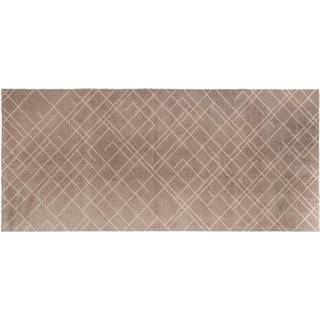 Tica Copenhagen Lines Dørmåtte Sand / 200x90 Cm - Mønstrede tæpper Vinyl Beige - 00738