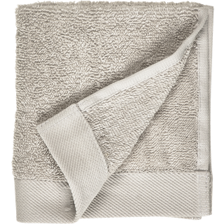 Södahl Organic Comfort vaskeklud light grey 30x30 cm