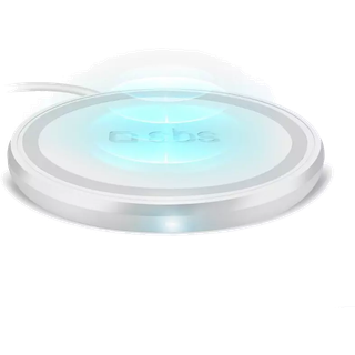 SBS trådløs 15W Qi opladerplade - hvid (På lager i varehus)
