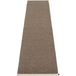 Pappelina, Mono tæppe 70x300 cm dark brown / dark linen