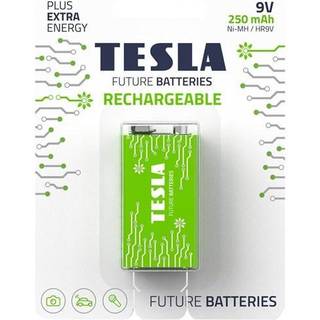 TESLA Genopladeligt batteri 9V LR61 250 Mah (1 stk) - 2293481