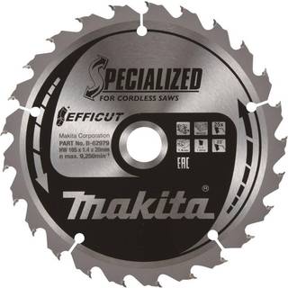 Rundsavsklinge til træ Makita E-12930; 270x30 mm; Z24; 23°