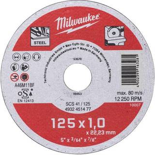 Milwaukee SCS 41 Contractor Skæreskive 125x1 mm