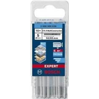 BOSCH Sæt af 10 EXPERT CYL-9 MultiConstruction-bor 5 x 50 x 85 mm