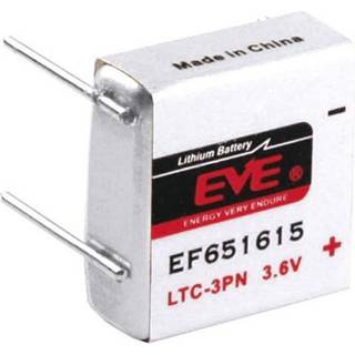 EVE EF651615 Special-batterier LTC-3PN U-loddeben