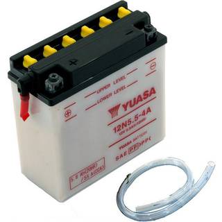 Yuasa 12N5.5-4A (Uden Syre) 12V Batteri til Motorcykel