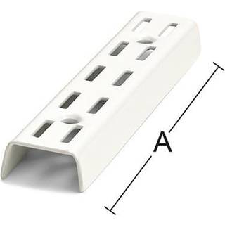 Habo vægskinne hvid 50cm