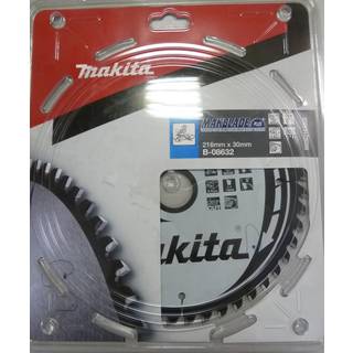 Rundsavsklinge til træ Makita MAKBLADE PLUS; 216x2,4x30,0 mm; Z48; 5°