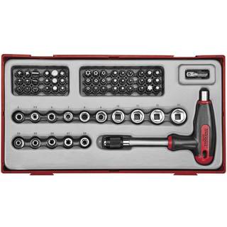 Teng Tools TTTHQ62 Bitsmejselsats 62 stykker