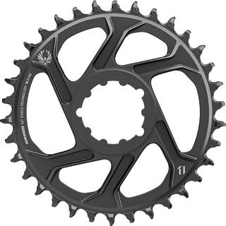 Drev SRAM X-Sync 2 Eagle MTB aluminium direct mount 6 mm offset 1 x 11-12 gear 34T sort
