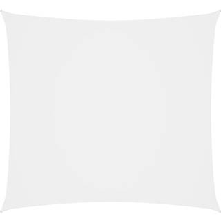 solsejl 2,5x2,5 m firkantet oxfordstof hvid