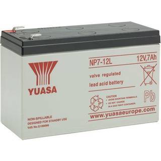 Yuasa NP17-12I Bly-syre batteri ventilreguleret, 12 V 17 Ah
