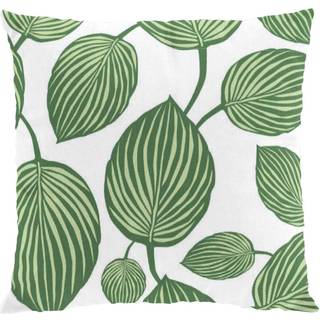 Arvidssons Textil Lyckans blad pudebetræk 45x45 cm grøn