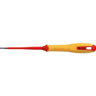 Hultafors 445045 Skruetrækker til sporskrue, isoleret 1000 volt SL 0,5x3,0x100 VDE