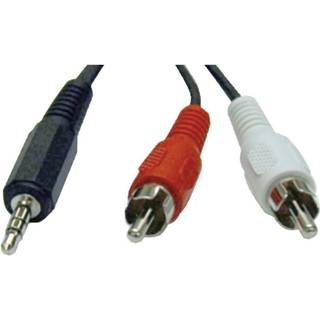 TRIPP LITE TRIPPLITE 3.5mm Mini Stereo to RCA Audio Y Splitter Adapter Cable M/2xM 12ft. 3.7m