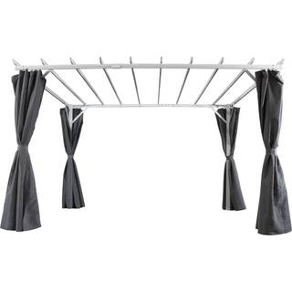 Brafab Piode pavillon Hvit/grå 360 x 303 cm