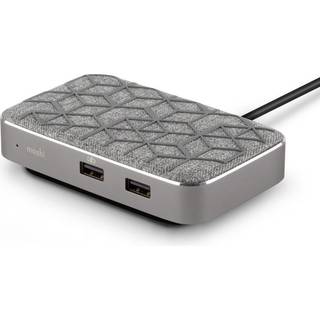 Moshi Symbus Q - USB-hub med Qi-oplader