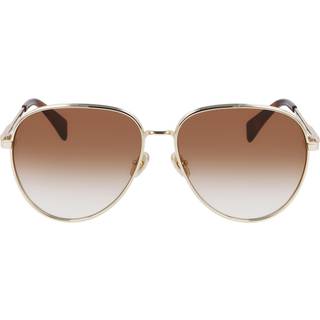 Lanvin LNV107S 740 61 Solbriller Mænd Guld - Gold - 61mm
