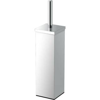 Gatco 1488 Elegant firkantet toiletb?rsteholder Chrome