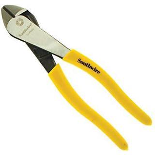 Southwire DCPA8D 8 """" Vinkelet hoved med h?j gearing Diagonale sk?retang med dyppede h?ndtag; Gul