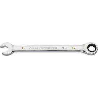 Gearwrench 13mm 4 graders svingbue 12 point ratcheting kombination skruen?gle - 86913