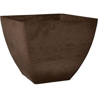 PSW Arcadia Garden Products FB40C Simplicity Square 16 x 16 x 13 Chocolate 16 x 16 x 13 tommer