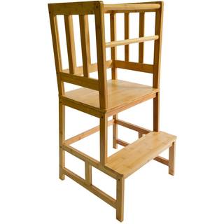 Læringstårn I Kvalitetstræ - Maks. 80 kg - 46x46x89cm - Hurtig levering
