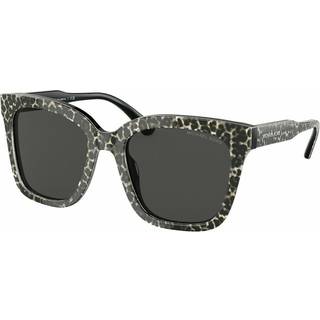 Michael Kors MK2163 SAN MARINO 391687 52 Solbriller Kvinder Black - Leopard Grey Black - 52mm