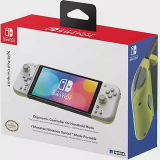 Hori Switch Split Pad Compact Controller - Lysegrå/Gul