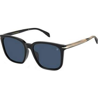 David Beckham DB 1071/F/S Asian Fit 2M2/KU 57 Solbriller Mænd Black - Shiny Black - 57mm