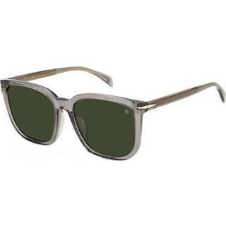 David Beckham DB 1071/F/S Asian Fit KB7/QT 57 Solbriller Mænd Grå - Transparent Grey - 57mm
