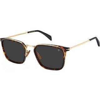 David Beckham DB 7065/F/S Asian Fit 06J/IR 56 Solbriller Mænd Guld - Gold Tortoise - 56mm