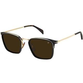 David Beckham DB 7065/F/S Asian Fit RHL/70 56 Solbriller Mænd Guld - Gold Black - 56mm