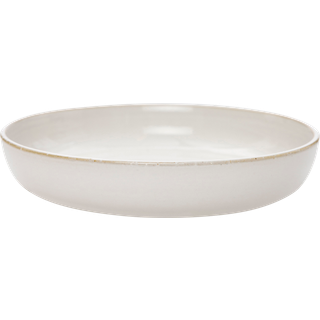 Ernst Tallerken 21 Cm Natural White - Serveringsskåle Stentøj Off-White - 246022