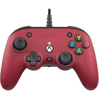 NACON Official Wired Pro Compact Controller - Red - Wired Controller - Microsoft Xbox Series S