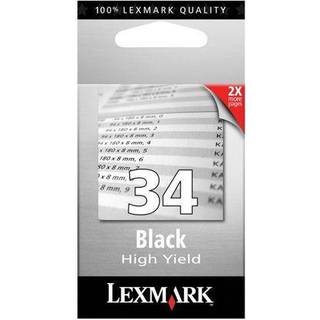 Lexmark Blækpatron sort No 34 XL High Yield 18C0034