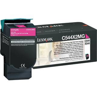C544X2MG LEXMARK C544 X544 TONER CARTRIDGE MAGENTA 4K