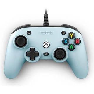 NACON Official Wired Pro Compact Controller - Pastel Blue - Wired Controller - Microsoft Xbox One