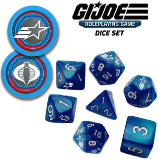"GI Joe Roleplaying Game Dice Set"