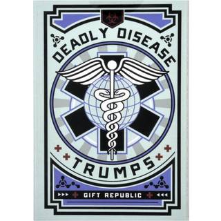 Gift Republic Dødelig Sygdoms Top Trumps-kortspil: Morbid Top Trumps til Aftener med Sort Humor