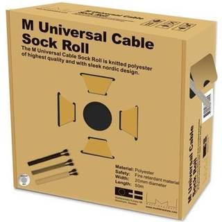 Multibrackets M Universal Cable Sock Roll Silver 20mm-W 50m-L