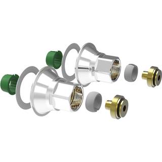 Vatette V6 Vægbeslag 160 c/c, M26x1,5 16 mm rørdiameter