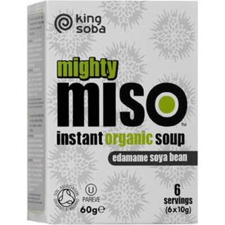 Clearspring Instant Miso Suppe med Edamame bønner Ø - 60 gr.