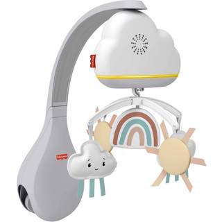 Fisher Price Rainbow Showers Bassinet To Bedside Mobile Sound Machine
