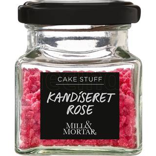 Mill & Mortar Kandiseret Rose - 40 g