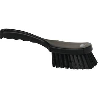 Vaskebørste m/kort skaft 4192, 270 mm, stiv, sort