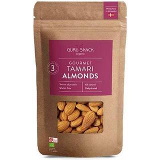 Guru Snack Gourmet Tamari Mandler Økologisk - 120 g