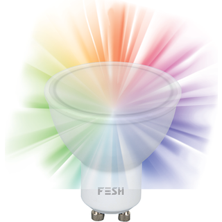 FESH Smart Home LED Spot  - Multicolor Gu10 5w Ø 50